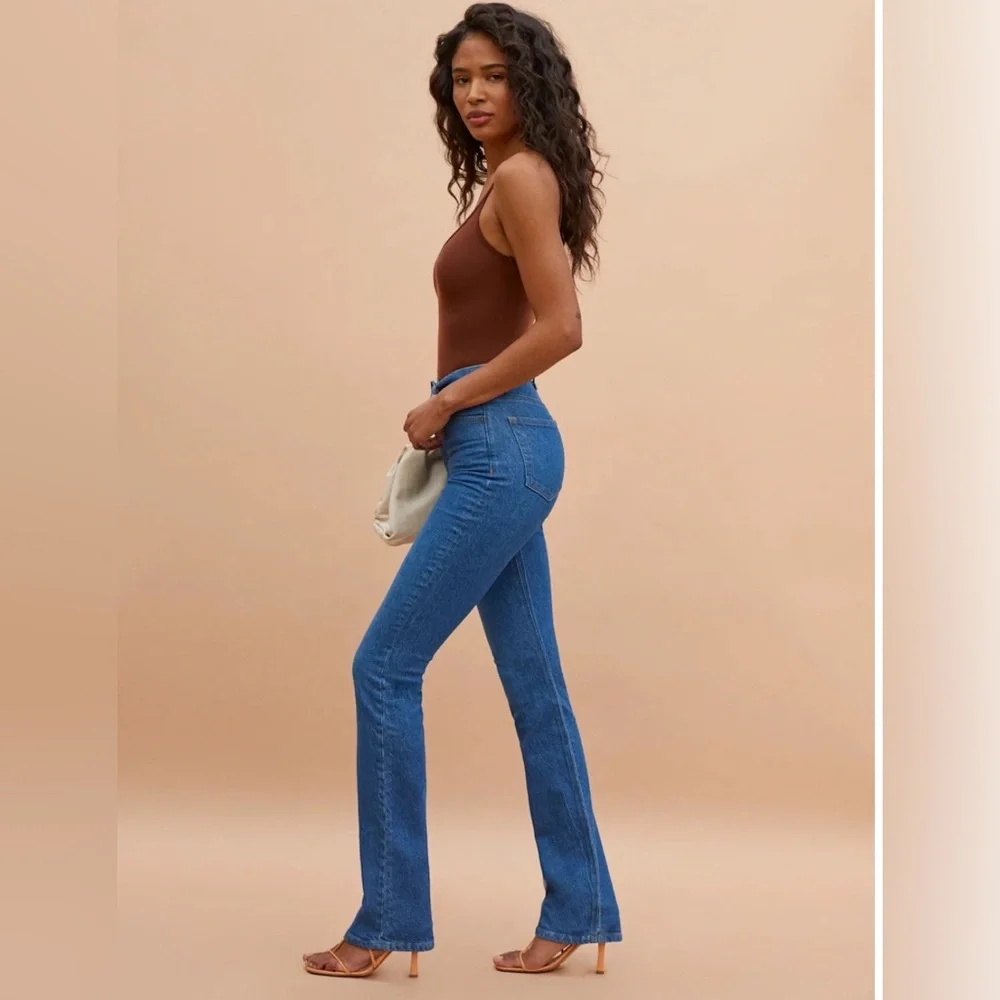 Reformation Peyton High Rise Bootcut Jeans size 28 - Picture 7 of 16